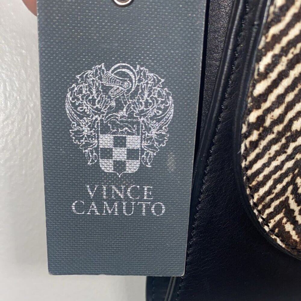Vince Camuto Leather Handbag With Animal Hair. - Picture 5 of 14